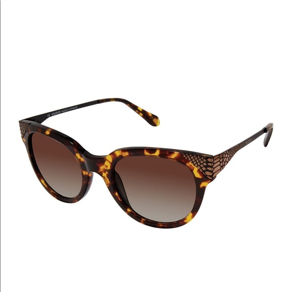 new Balmain ☀︎︎ Cat Eye Sunglasses ☀︎︎ Tortoise Shell Print ☀︎ Brown Lenses ☀︎ - Picture 4 of 16